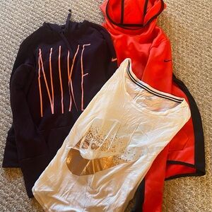 Nike Hoodies and T-Shirt Set